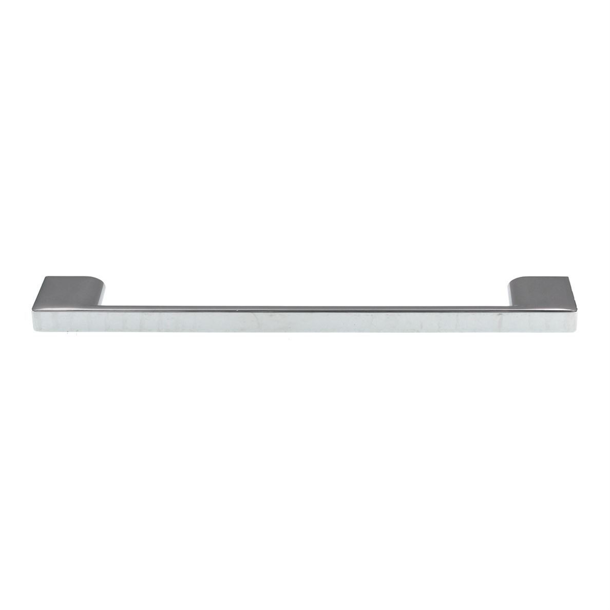 Pride Miami Square Cabinet Bar Pull 6 1/4" (160mm) Ctr Polished Chrome P83572-PC