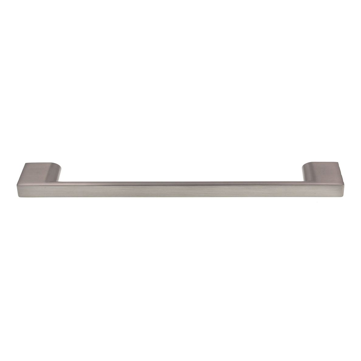 Pride Miami Square Cabinet Bar Pull 6 1/4" (160mm) Ctr Satin Nickel P83572-SN