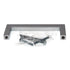 Pride Modern Square Cabinet Bar Pull 3 3/4" (96mm) Ctr Polished Chrome P87226-PC