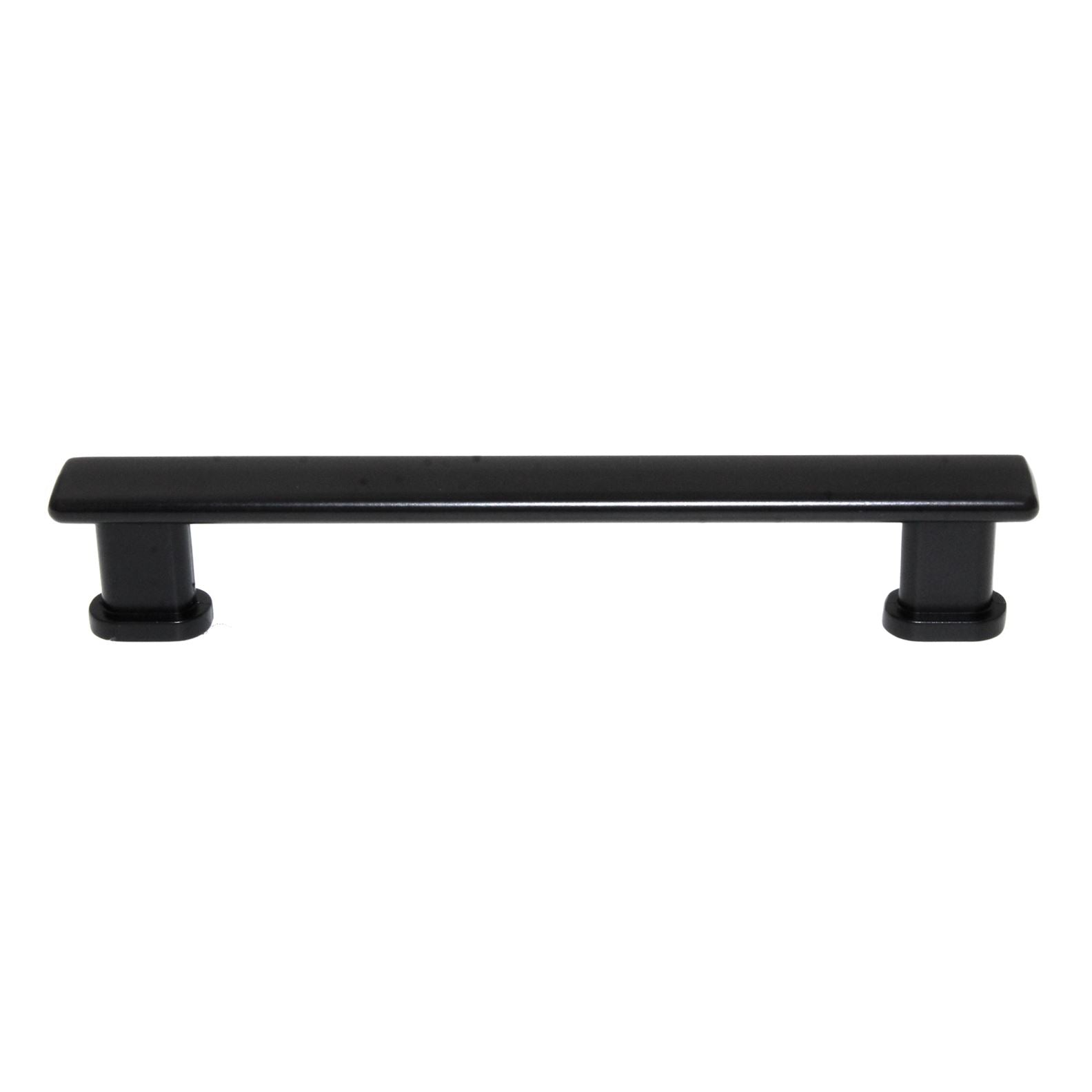 Pride Manhattan Square Cabinet Bar Pull 5" (128mm) Ctr Matte Black P92927-BK