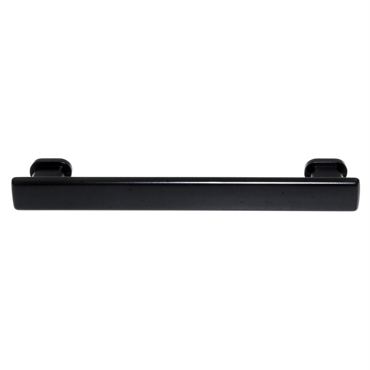 Pride Manhattan Square Cabinet Bar Pull 5" (128mm) Ctr Matte Black P92927-BK