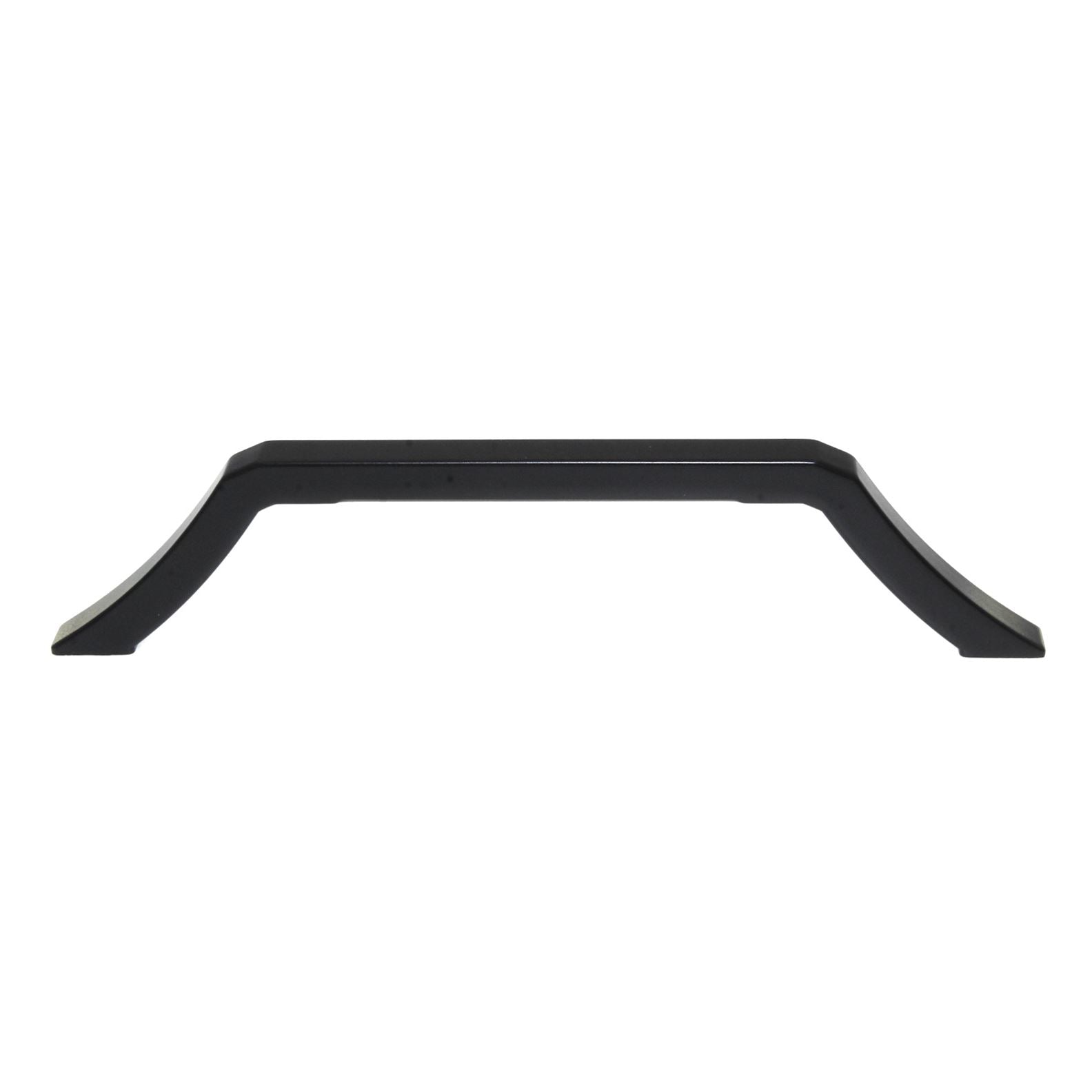 Pride Milan Square Cabinet Arch Pull 6 1/4" (160mm) Ctr Matte Black P94160-BK