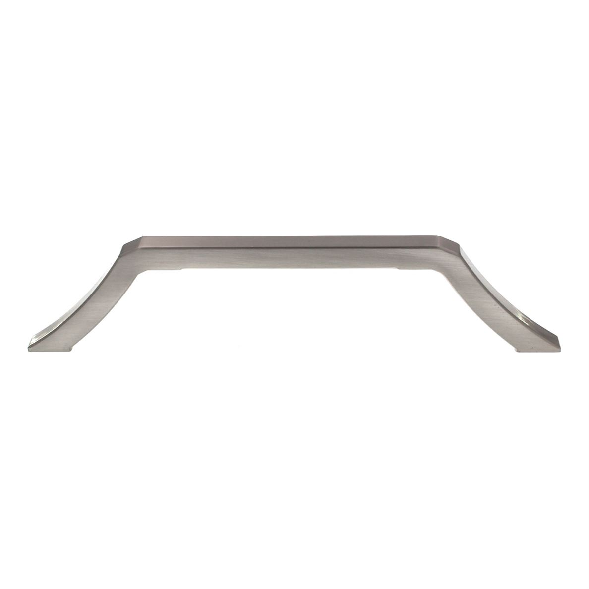 Pride Milan Square Cabinet Arch Pull 6 1/4" (160mm) Ctr Satin Nickel P94160-SN