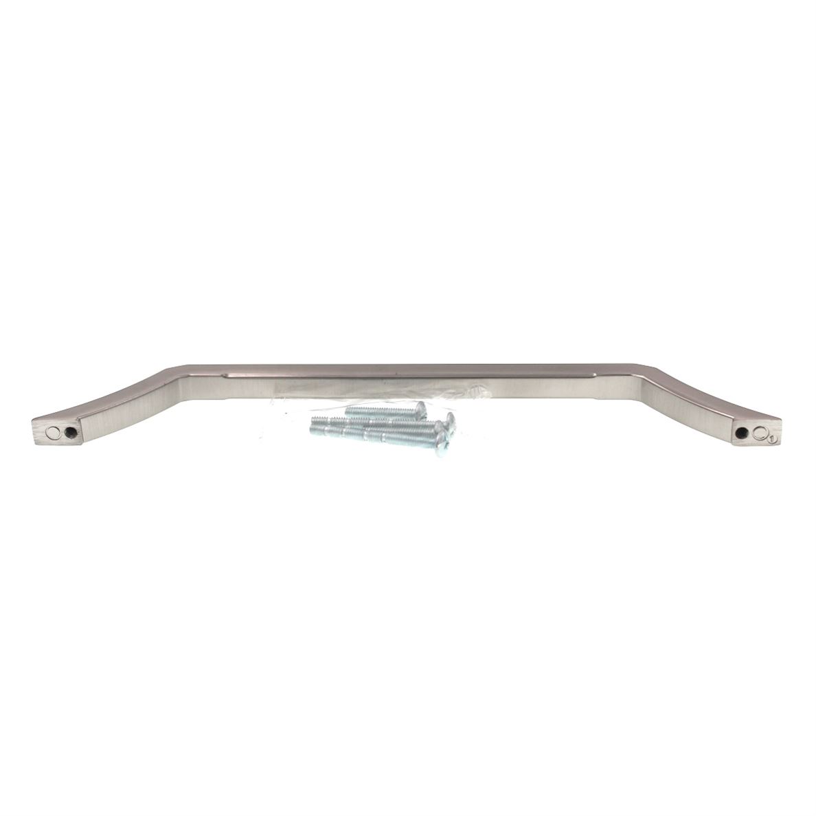 Pride Milan Square Cabinet Arch Pull 8 1/4" (210 mm) Ctr Satin Nickel P94210-SN