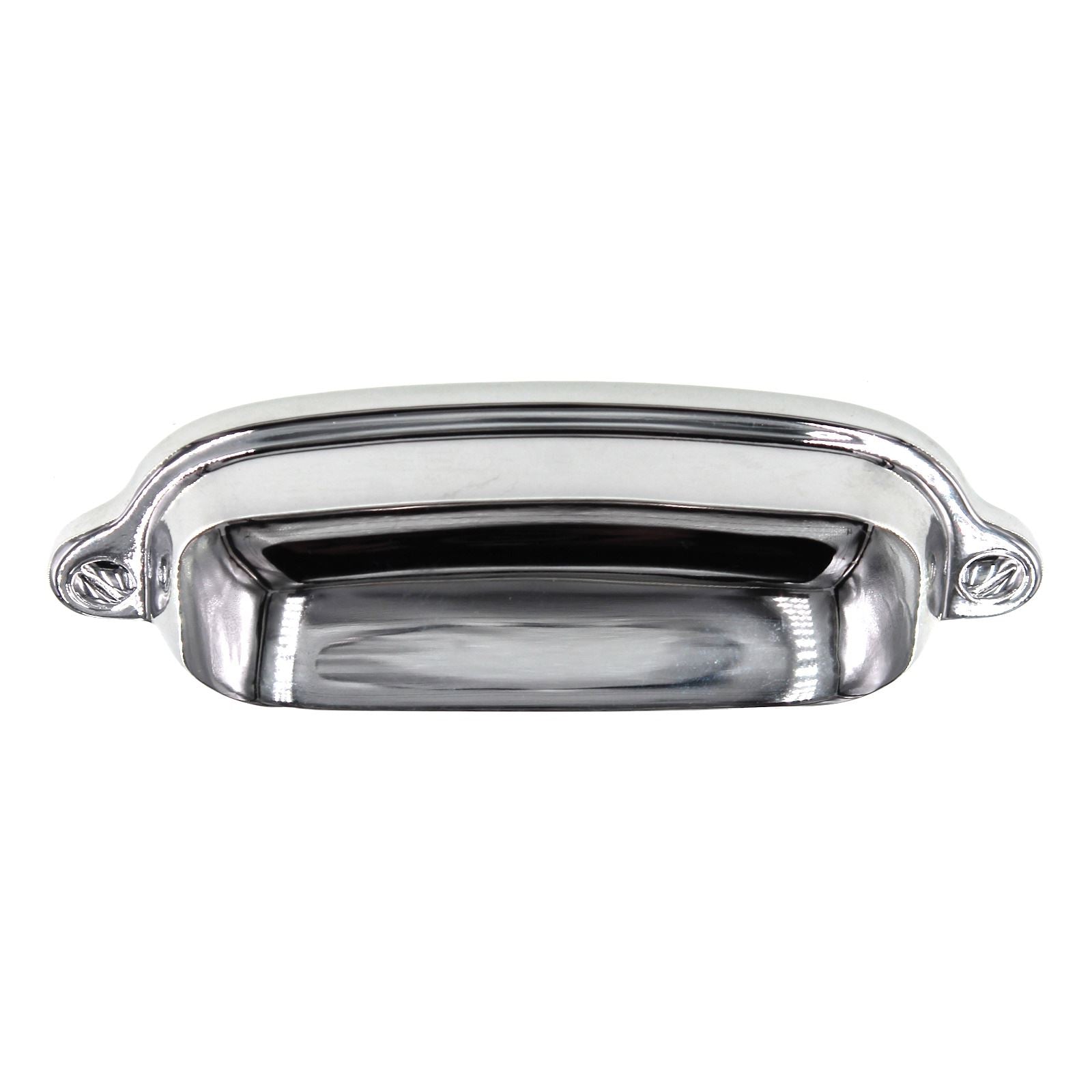 Schaub And Company Country Drawer Cup Pull 3" Ctr Polished Chrome 743-26