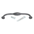 Top Knobs Chareau D Pull Cabinet Arch Pull 5" (128mm) Ctr Black Iron TK232BI