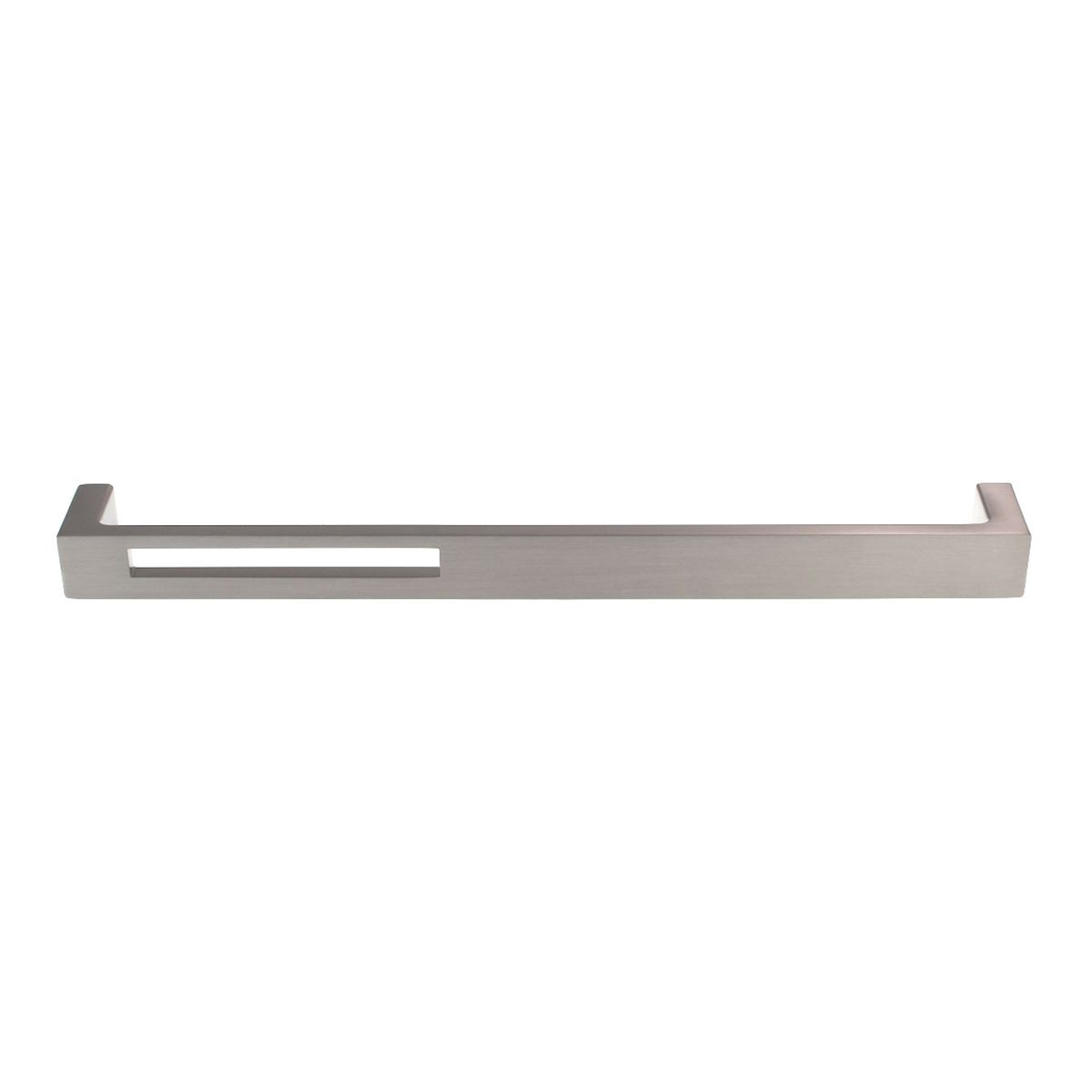 Top Knobs Sanctuary Modern Metro Slot Pull 9" Ctr Brushed Satin Nickel TK268BSN