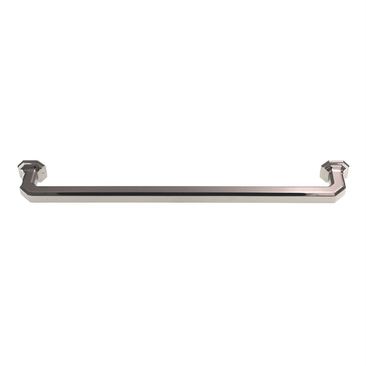 Top Knobs Chareau Emerald Cabinet Arch Pull 9" Ctr Polished Nickel TK290PN