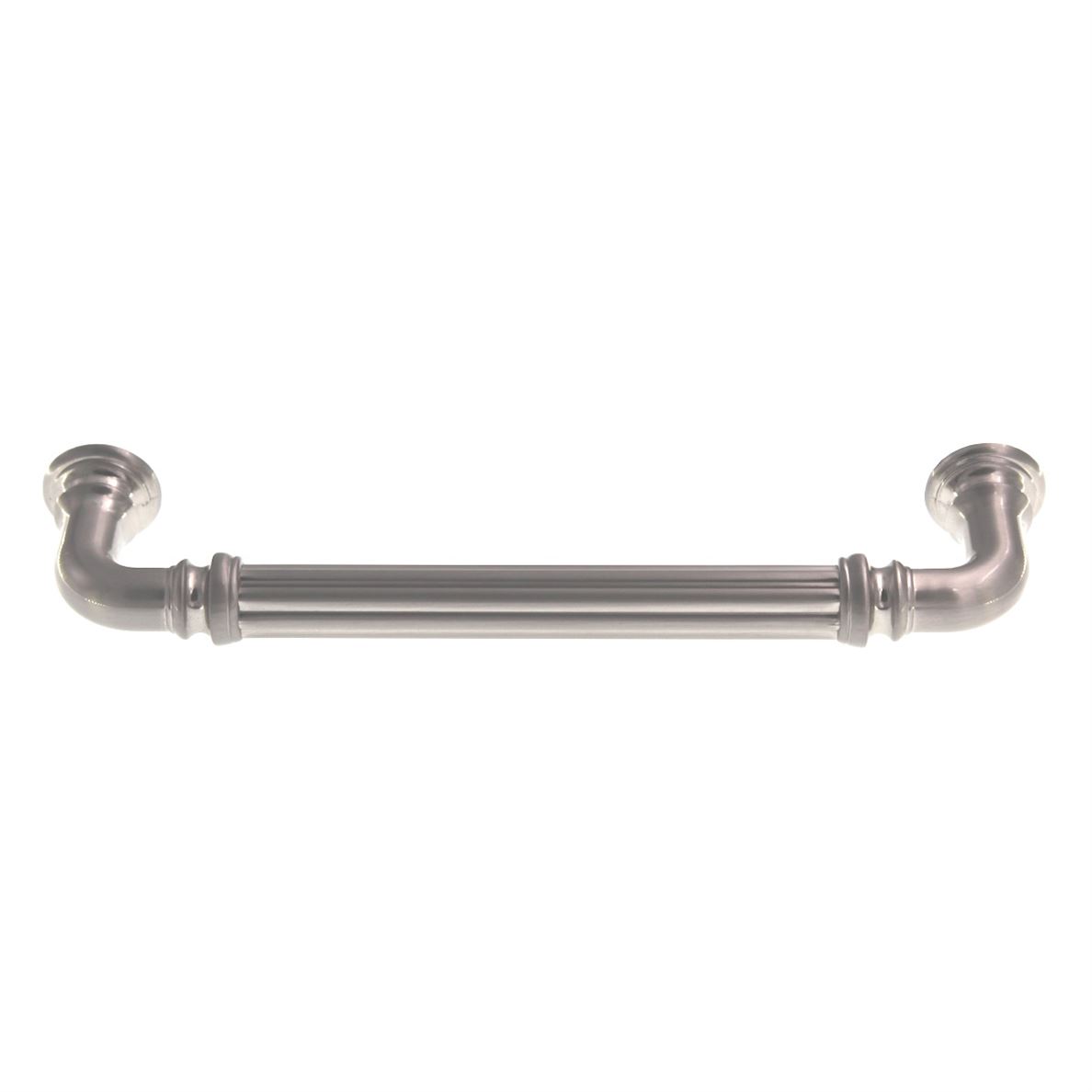 Top Knobs Chareau Reeded Cabinet Arch Pull 5" Ctr Brushed Satin Nickel TK323BSN