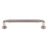 Top Knobs Chareau Reeded Cabinet Arch Pull 5" Ctr Polished Nickel TK323PN