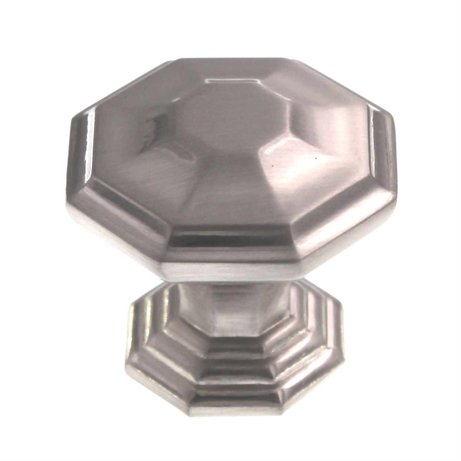 Top Knobs Chareau Chalet 1 1/2" Cabinet Knob Brushed Satin Nickel TK348BSN