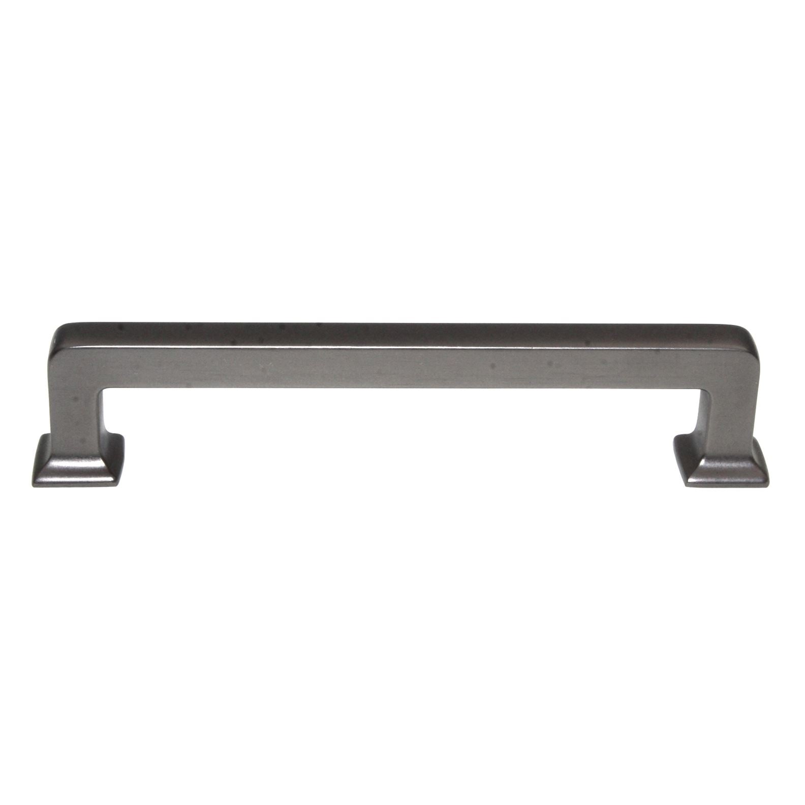 Top Knobs Transcend Ascendra Cabinet Arch Pull 5" (128mm) Ctr Ash Gray TK704AG