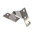 Stainless Steel Right Pivot Pin Overlay Hinge 270 Degree Top and Bottom Mount