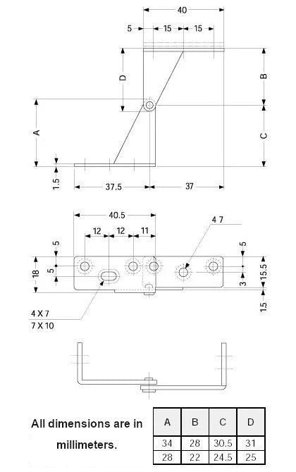 Set of Stainless Steel Pivot Pin Overlay Hinges 270 Degree Top and Bottom Mount