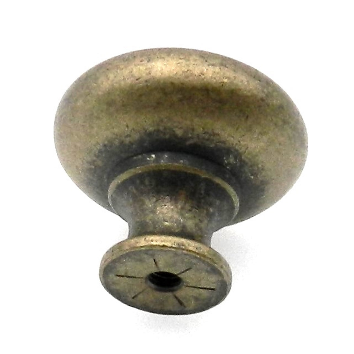 Style Selections Gate House Antique Brass Designer 1 1/4" Cabinet Knob 0226705