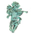 Anne at Home Art Nouveau Cherub Violin Large 4" Cabinet Knob Verdigris 056-10