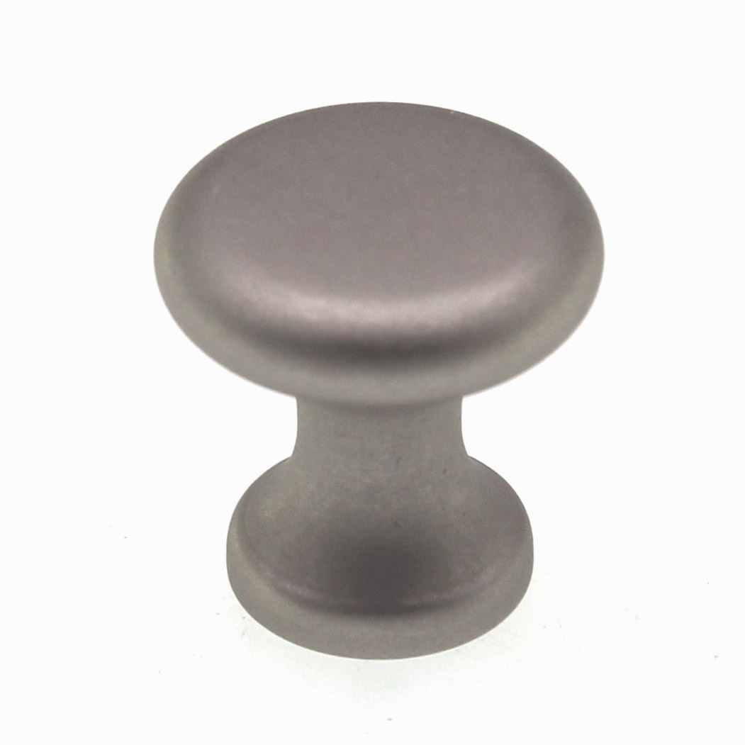 Cliffside Silver Satin 9/16" Small Cabinet Knob 100-14-SS