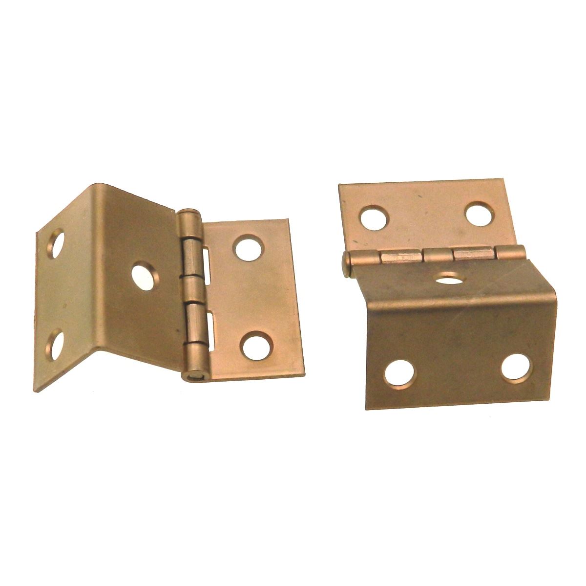 Pair Washington Bronze Face Mount Full Inset Hinges For 3/4" Flush Doors 1004-10