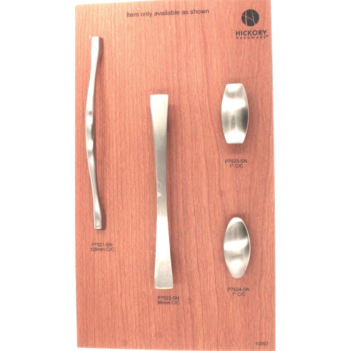 Hickory Hardware Metropolis Satin Nickel 5" (128mm) Ctr Cabinet Pull P7521-SN