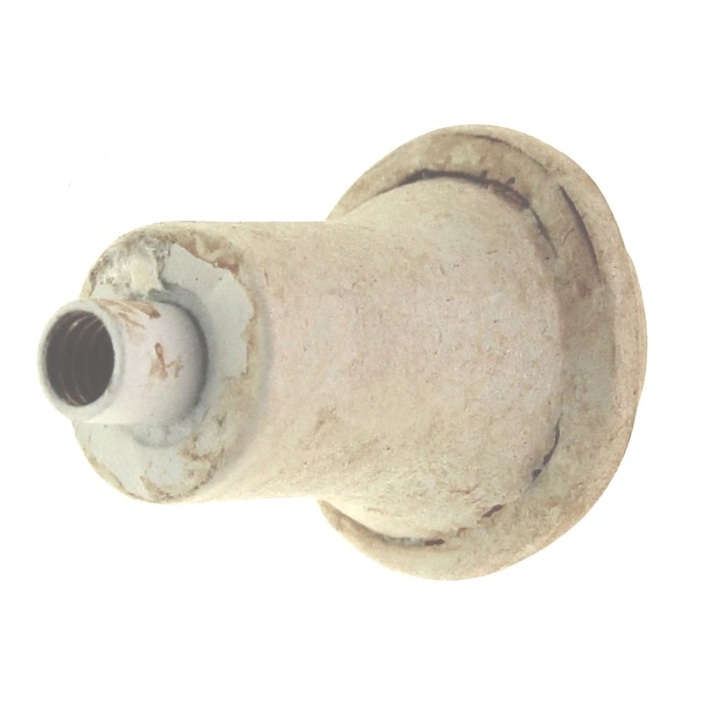 Anne at Home Une Grande Button 3/4" Artisan Cabinet Knob Weathered White 1044-17