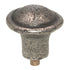 Anne at Home Une Grande Button 1 1/8" Artisan Cabinet Knob Pewter Matte 1045-1