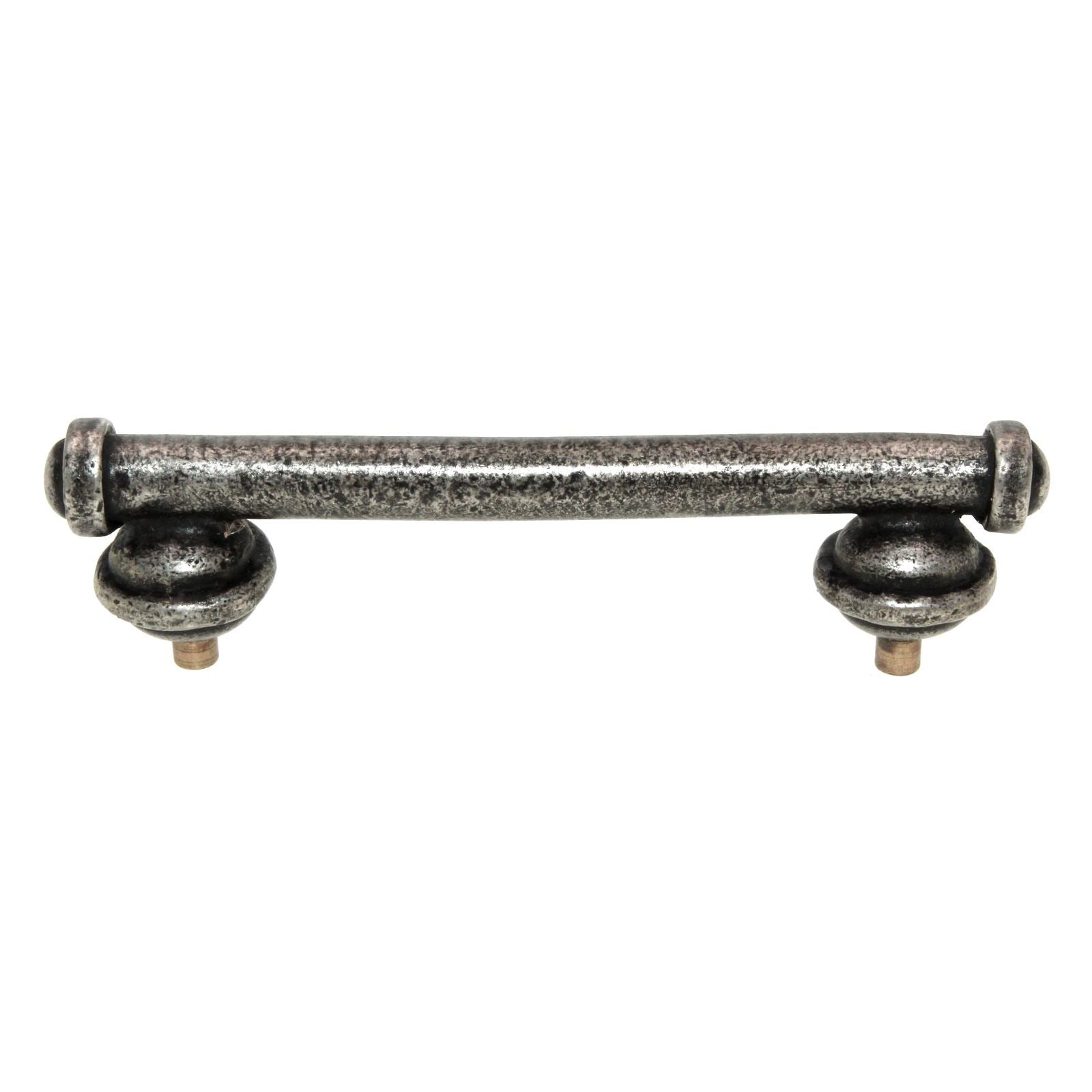 Anne at Home Une Grande Button 3" Ctr. Cabinet Bar Pull Pewter Matte 1048-1