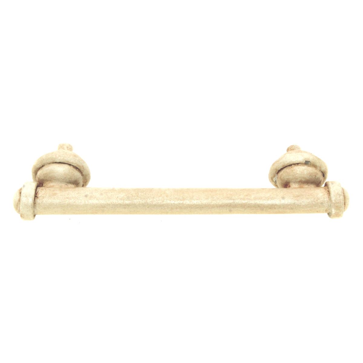 Anne at Home Une Grande Button 3" Ctr. Cabinet Bar Pull Weathered White 1048-17