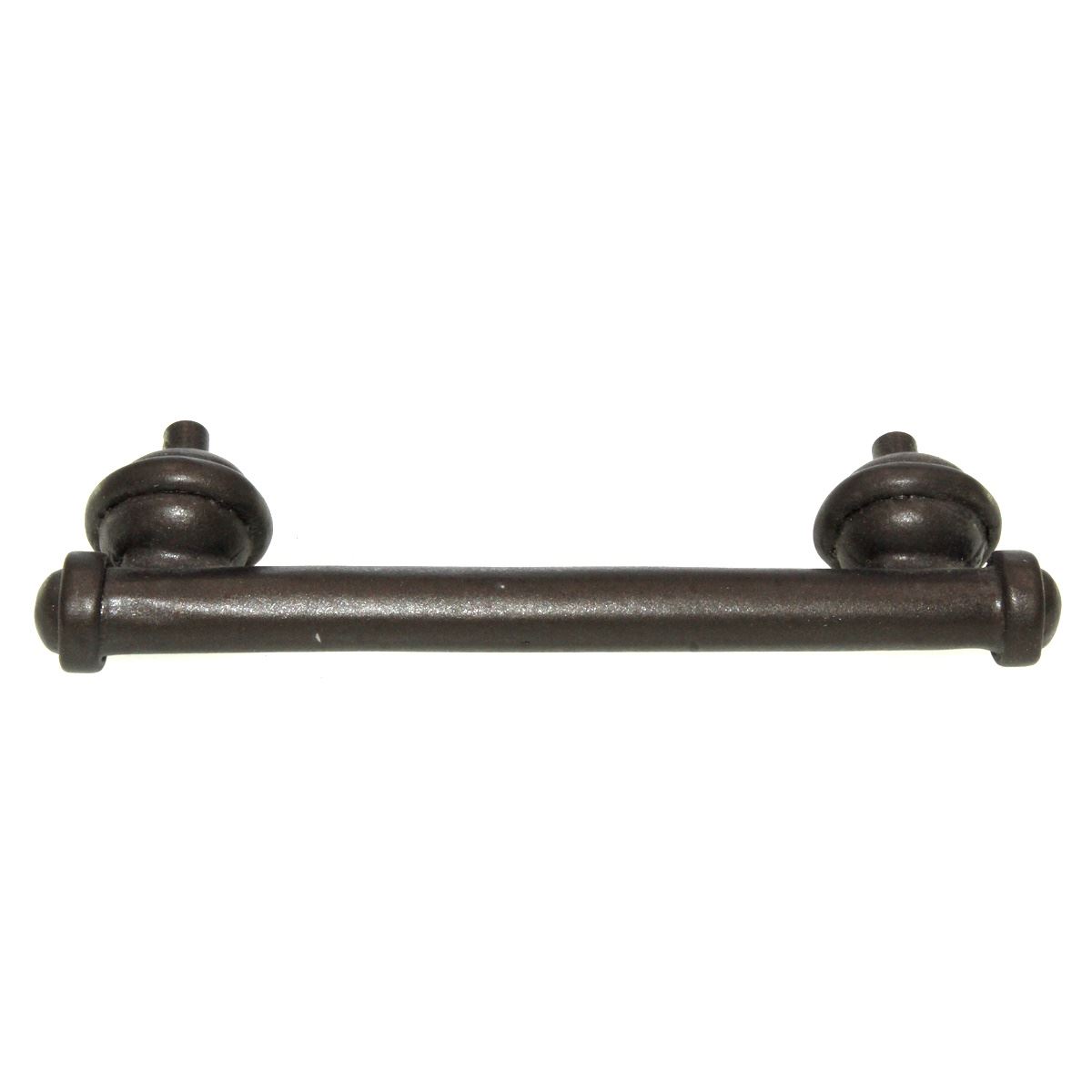 Anne at Home Une Grande Button 3" Ctr. Bar Pull Bronze with Black Wash 1048-231