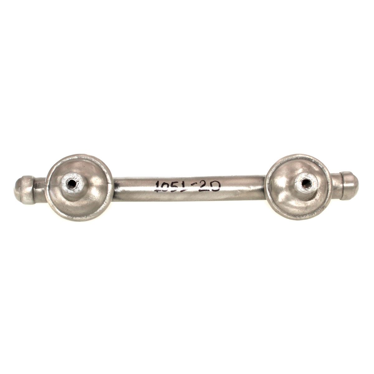 Anne at Home Une Grande Button 5" (128mm) Ctr. Bar Pull Satin Pewter 1051-20