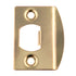 Hickory Hardware Polished Brass Full Lip Door Strike Plate 1070