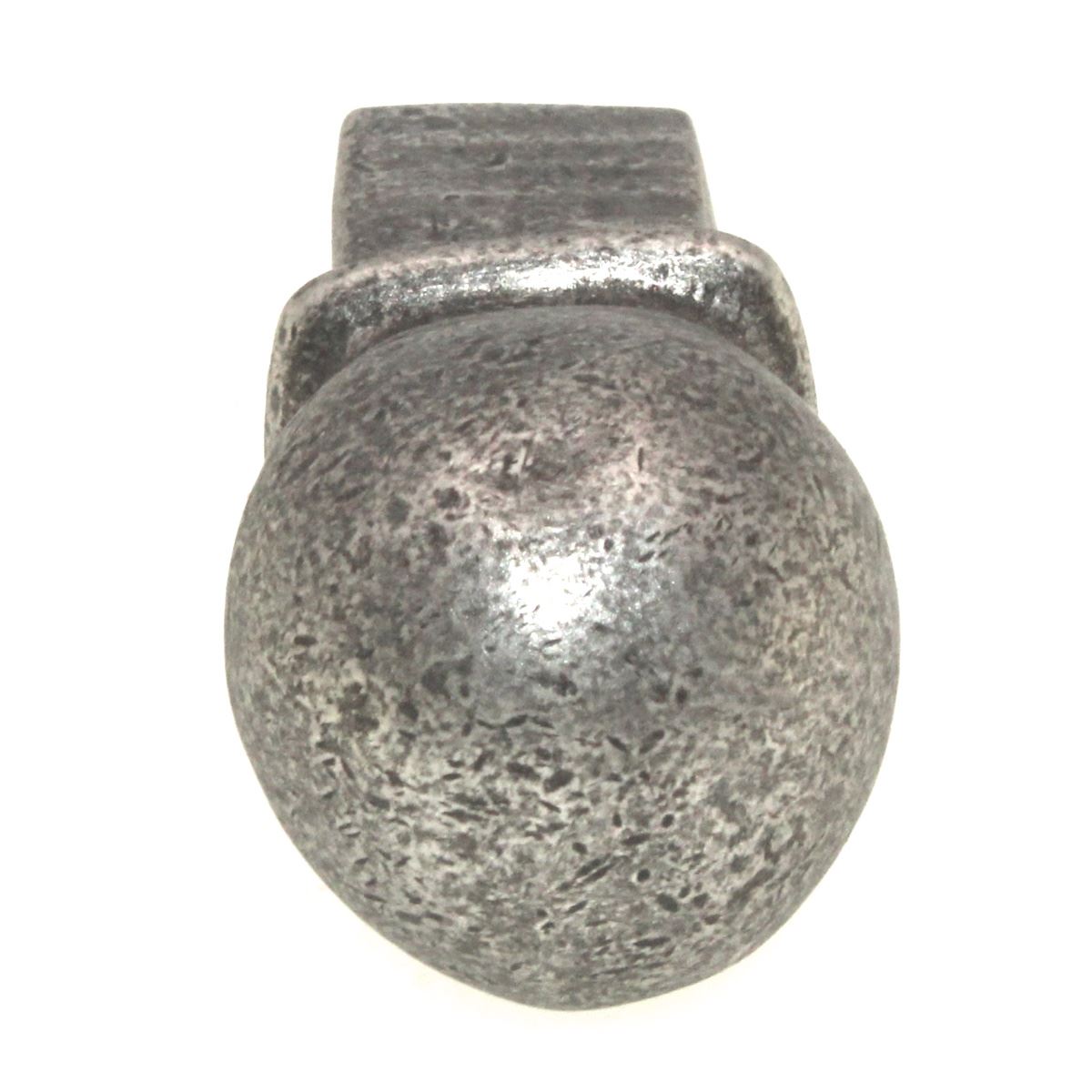 Anne at Home Industrial Une Grande 1 1/8" Round Cabinet Knob Pewter Matte 1071-1