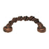 Anne at Home Tanglewood 3" Ctr Vine Cabinet Pull Black with Copper Wash 1084-733