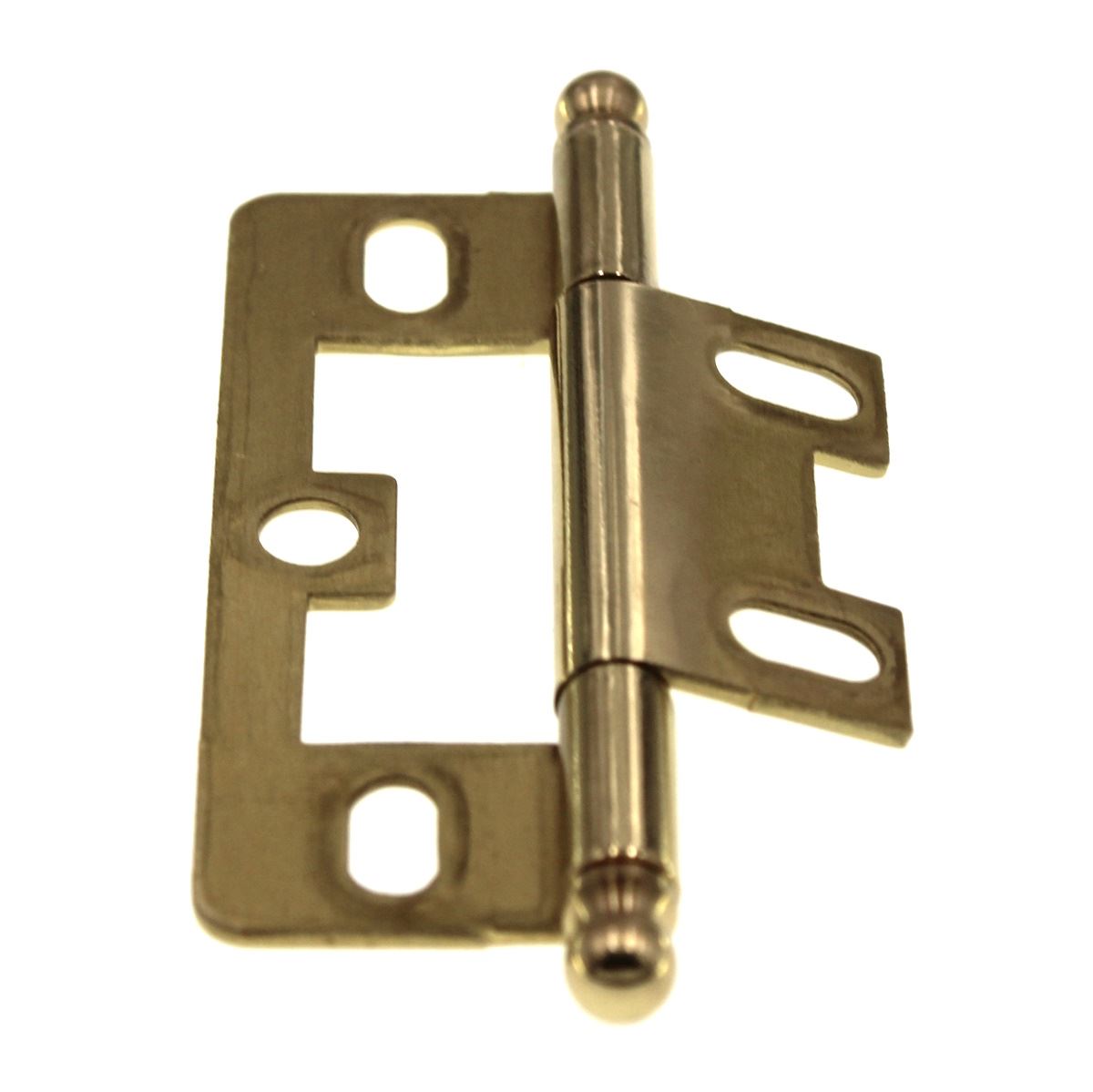 Schaub And Company Ball Tip 2 1/2" Hinge Non-Mortise Polished Brass 1100B-03