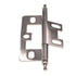 Schaub And Company Minaret Tip 2 1/2" Hinge Non-Mortise Polished Nickel 1100M-PN