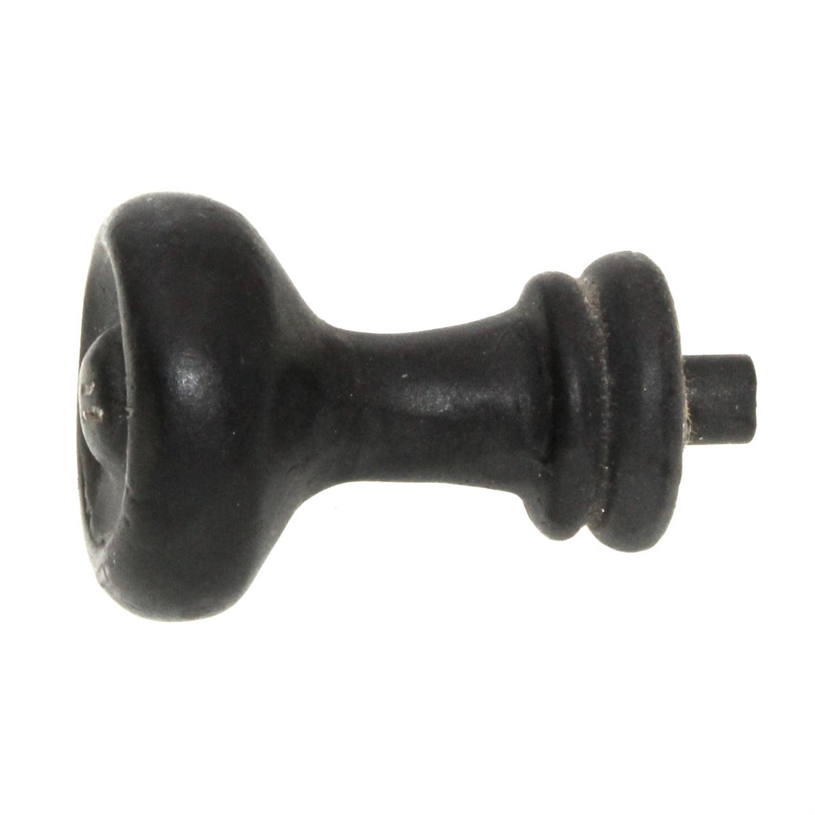 Anne at Home Hardware Artisan Apothecary Small 5/8" Cabinet Knob Black 1113-7