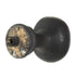 Anne at Home Hardware Artisan Apothecary Small 5/8" Cabinet Knob Black 1113-7