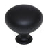 Schaub And Company Rustica 1 1/4" Round Cabinet Knob Matte Black 112-MB