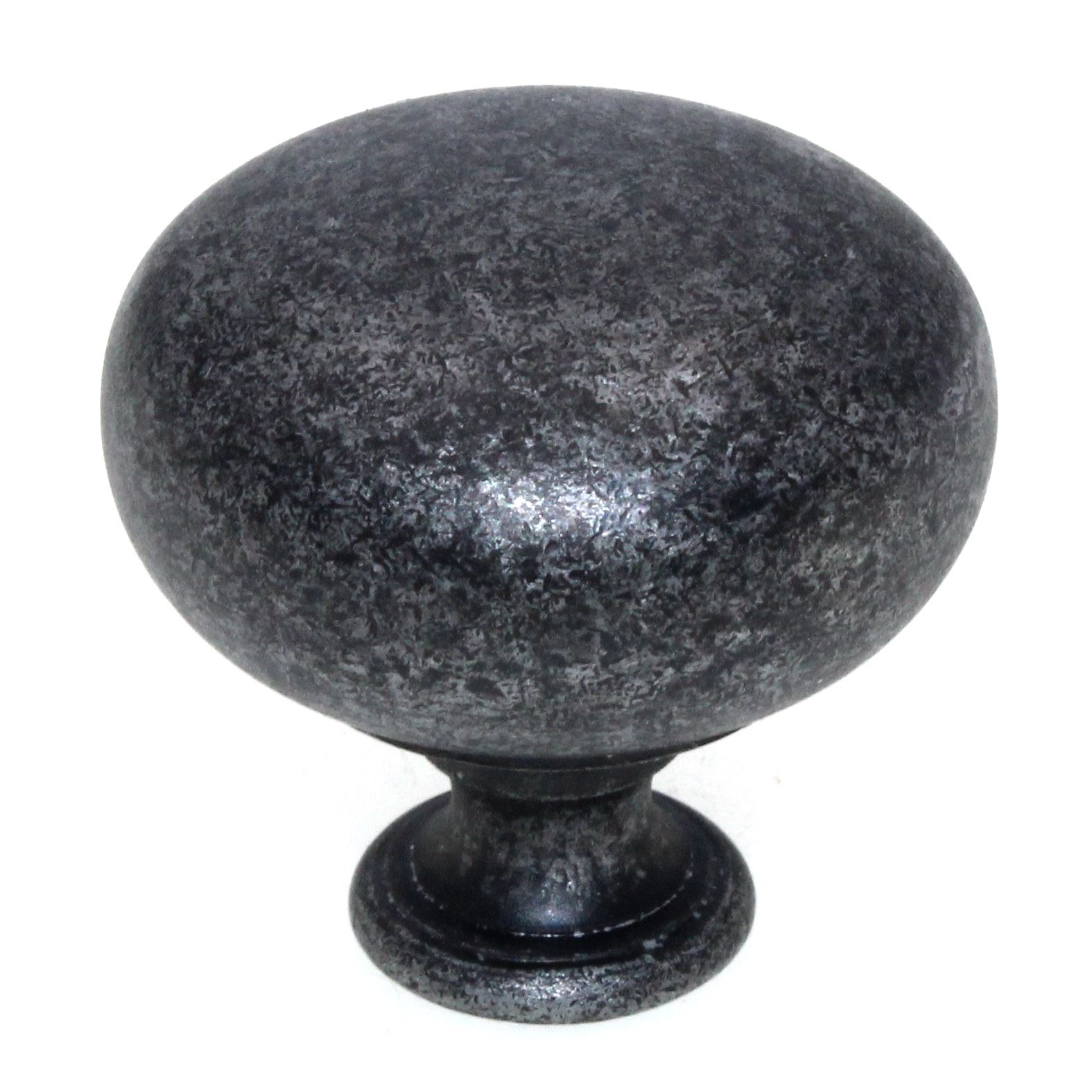 Schaub And Company Rustica 1 1/4" Round Cabinet Knob Vibra Pewter 112-VP