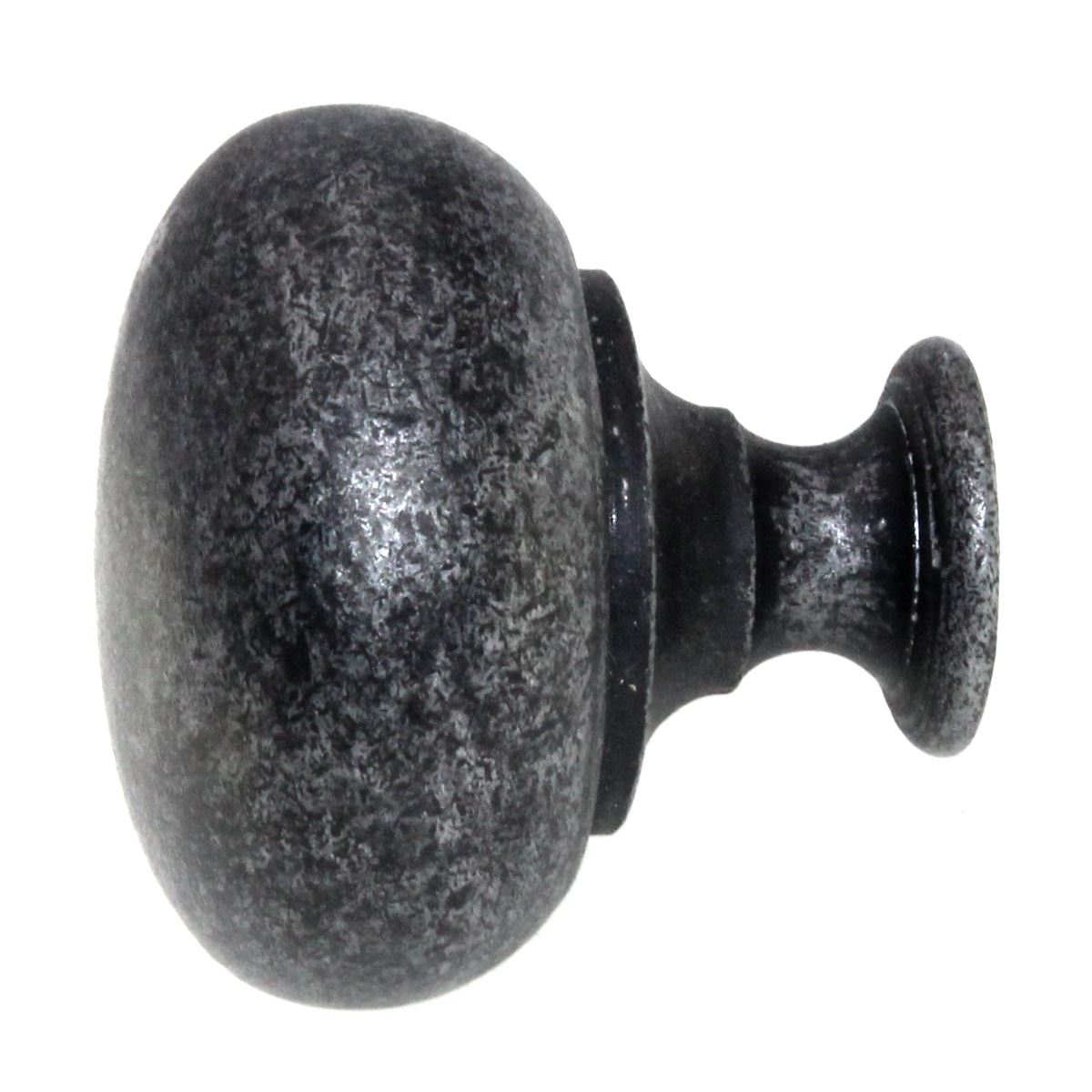 Schaub And Company Rustica 1 1/4" Round Cabinet Knob Vibra Pewter 112-VP