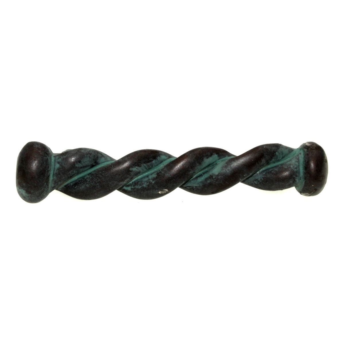 Anne at Home Hardware Roguery 3" Ctr. Cabinet Pull Rust with Verde Wash 1124-934