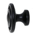 Schaub And Company Rustica 1 3/8" Ringed Cabinet Knob Matte Black 113-MB