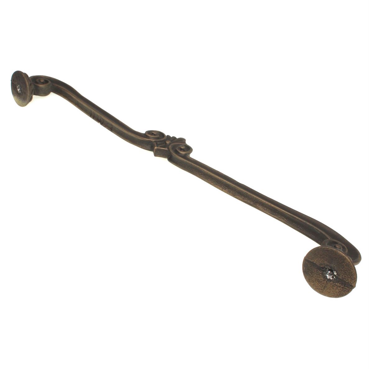 Anne at Home Hardware Corinthia 12" Ctr. Cabinet Arch Pull Bronze Rubbed 1142-3