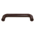 Brown Plastic Cabinet Wire Pull Handle 3" Ctr 1187-BRN