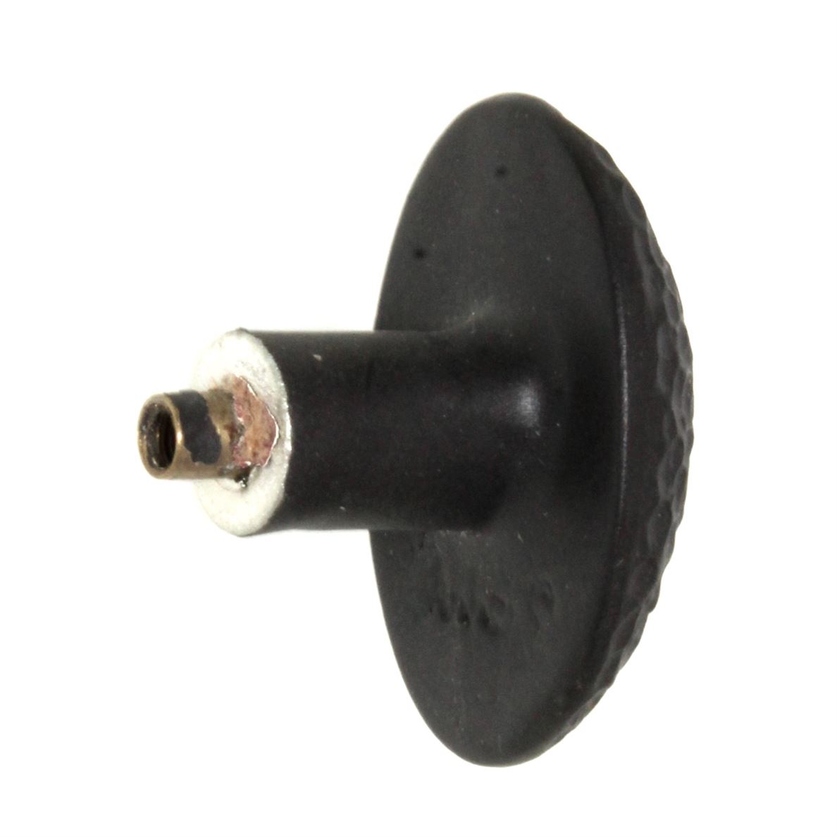 Anne at Home Artisan Hammersmith Large 1 3/4" Rustic Cabinet Knob Black 1267-7