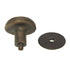 Anne at Home Rustic Sonnet Large 1 1/4" Ringed Cabinet Knob Bronze Rubbed 1302-3