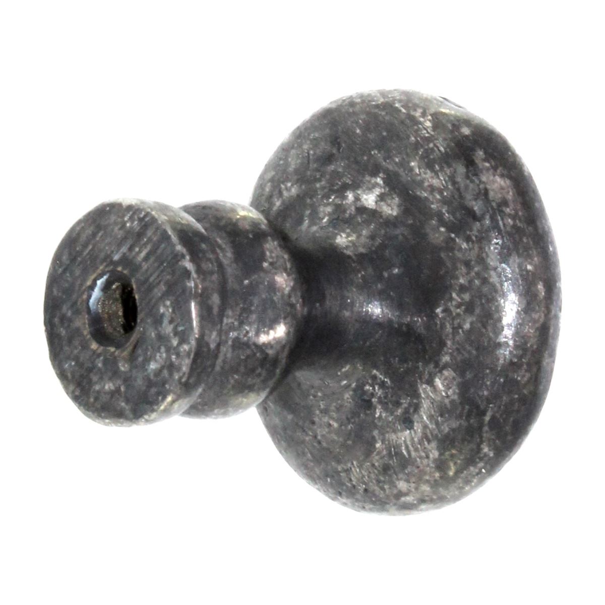 Schaub And Company Artifex 1 1/8" Britannium Cabinet Knob Dark Pewter 132-DP