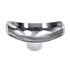 Vintage Washington Solitaire Polished Chrome Rectangular Cabinet Knob 1322R-26