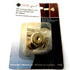 Hickory Hardware Polished Brass Self-Locking Cabinet Lock 1354 Max Thick. 7/8"