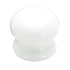 Amerock Allison 1 7/16" White Ceramic Mushroom Cabinet Knob Pull 14221WHT