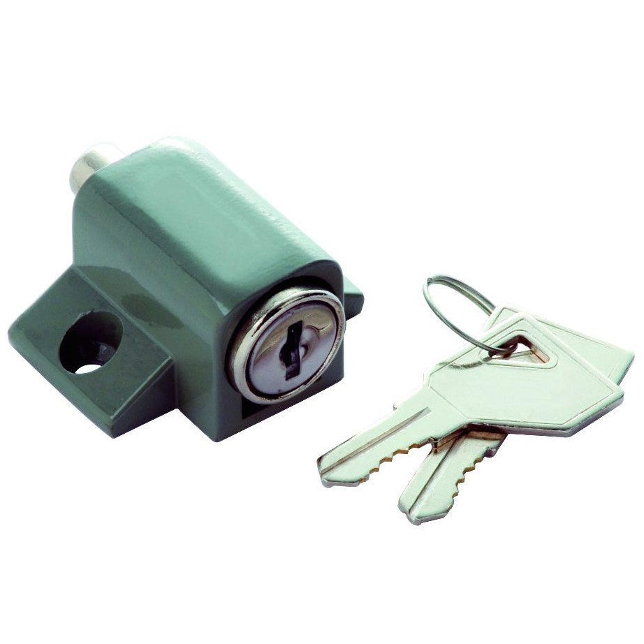 Hickory Hardware Keyed Sliding Patio Door or Window Lock 1425